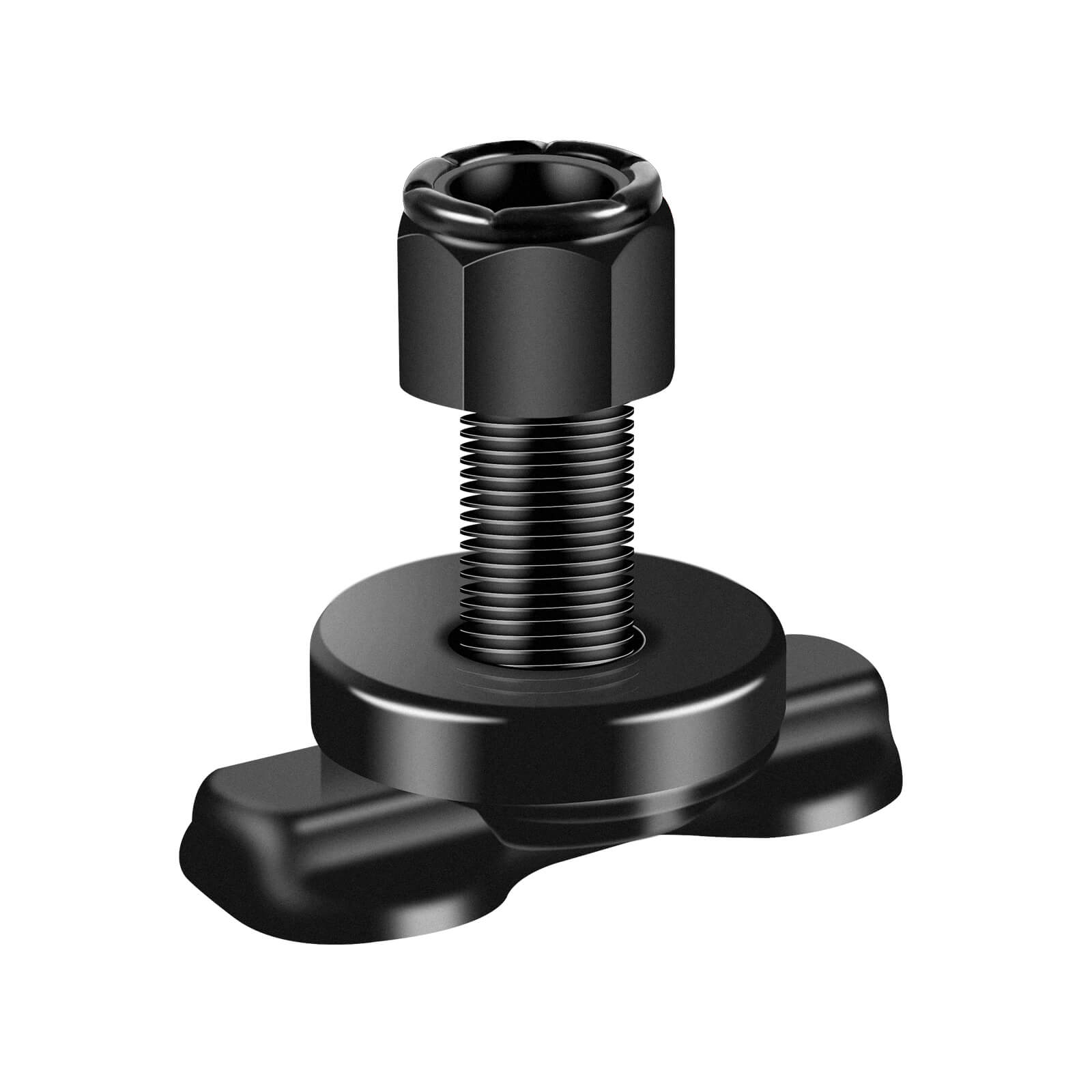 L-Track Double Lug Threaded Stud Nut Fitting Tie Down