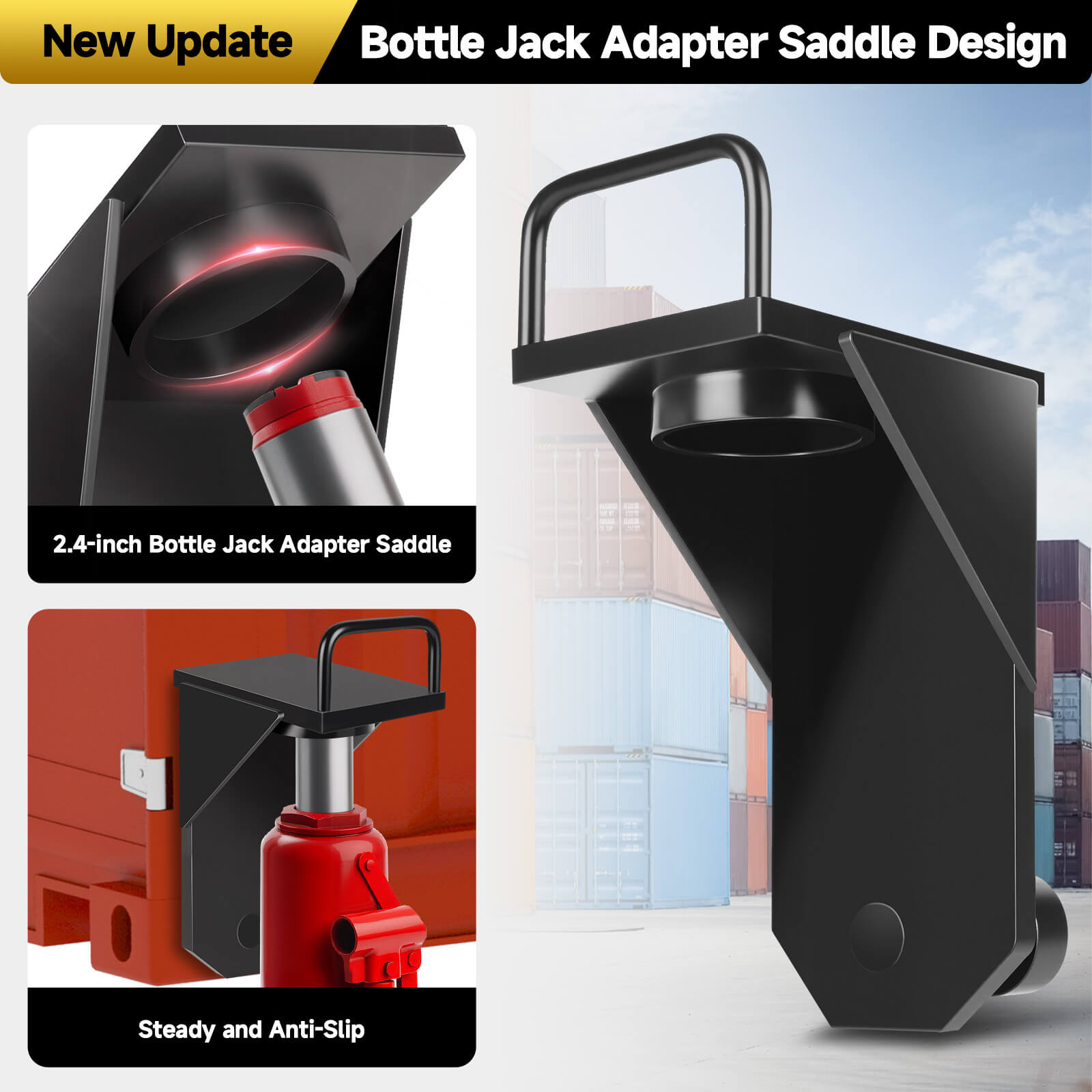 Shipping Container Jack Lug Leveler