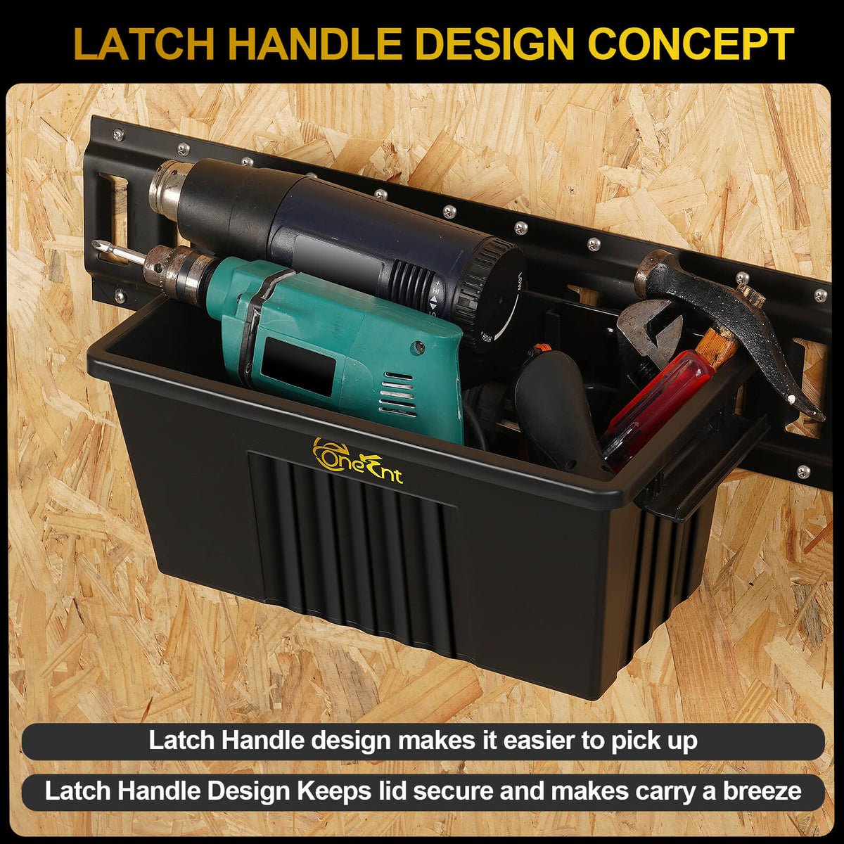 E-Track Basket / E-Track Box / E-Track Storage Bin