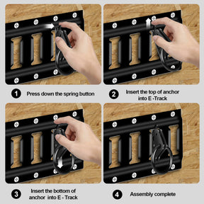 E-Track O-Ring Tie-Down Anchors