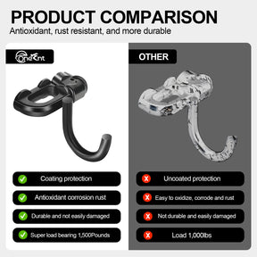 L-Track Hook Double Stud Tie Down Fitting