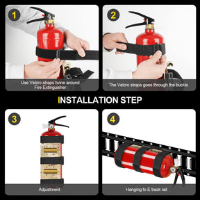 E-Track Fire Extinguisher Mount Holder