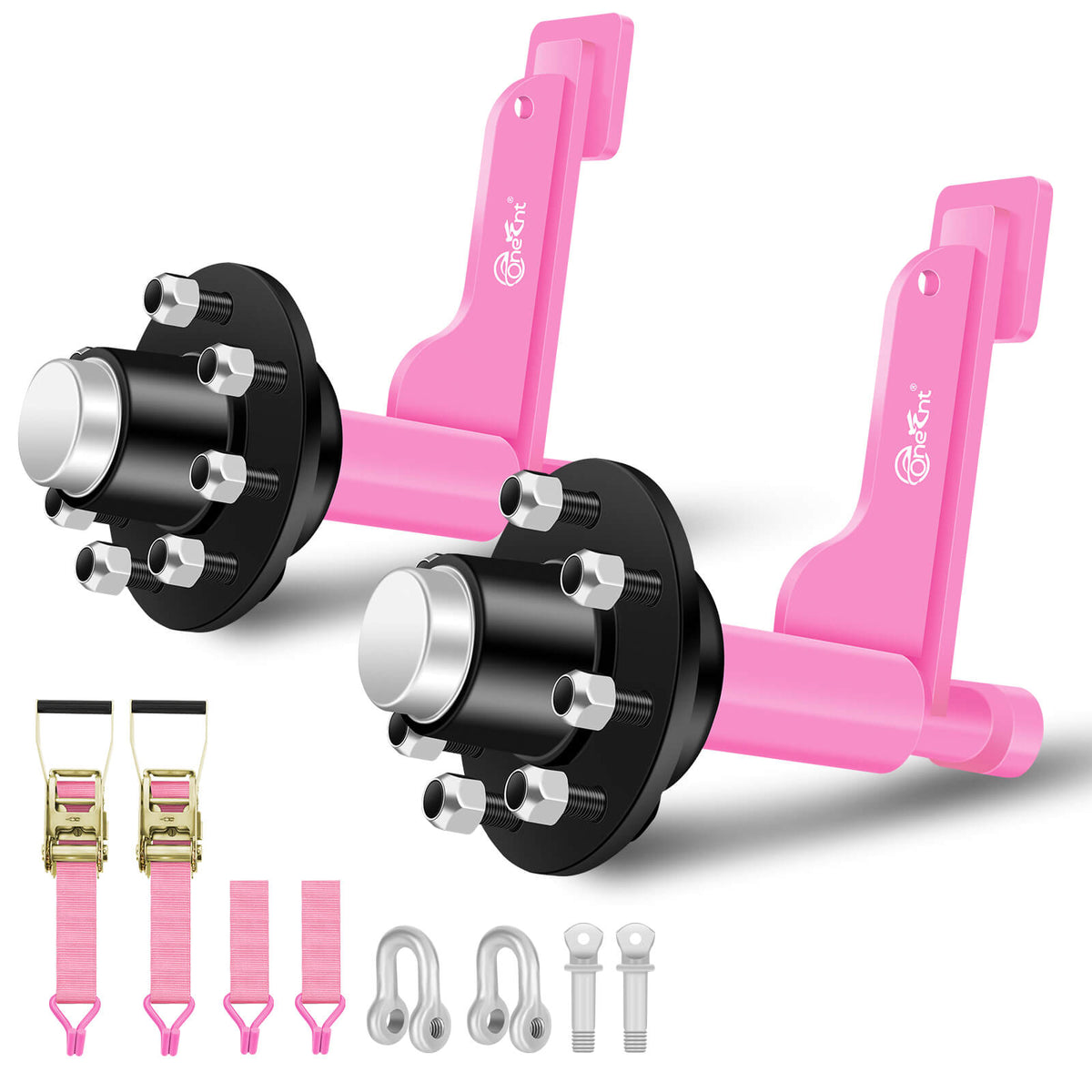 Shipping Container Wheels 8-Lug Wheels Kit (2-Pack)